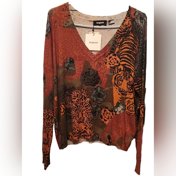 Desigual Long Sleeve Top - Picture 2 of 9